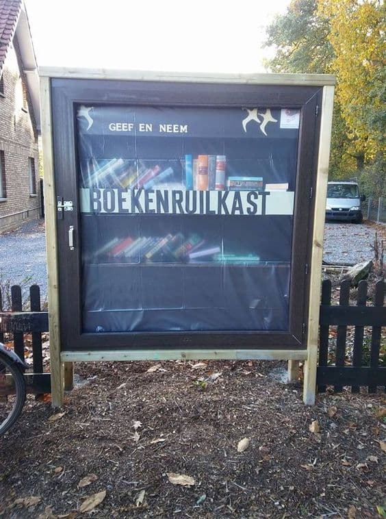 Boekenruilkast – sfeerbeeld